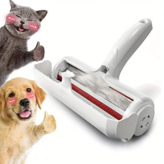 Video about how to use the pet hair roller and remover.